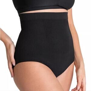 Shapermint Empetua Black High-Waist Tummy Control Shaper Panty XL/XXL NWT